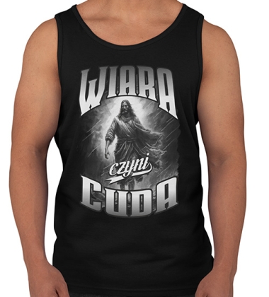 tank-top WIARA CZYNI CUDA